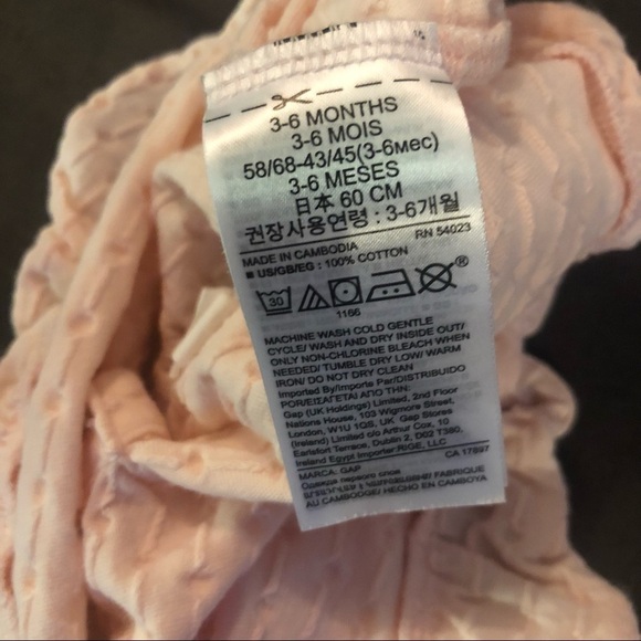 Baby GAP Pink Sleeveless Shirt - Picture 4 of 4